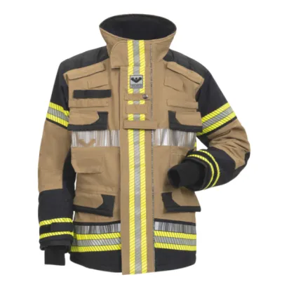 Einsatzjacke IGNIS 469 CHALLENGER Modell 005, gold/schwarzblau