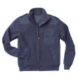 Fleecejacke PELKOTEX, navyblau, mit Membrane und Schulterklappen