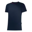 Herren T-Shirt, navy/rot