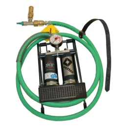 Fußluftpumpe mit Sicherheitsventil