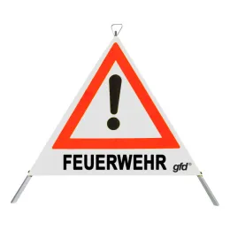 Faltsignal gfd®, weiß, 700 mm
