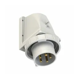 Drehstrom-CEE-Wandgerätestecker 3P+N+PE, schräg