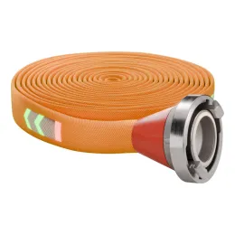 Druckschlauch BUFFALO SAFETY, orange/gelb, mit Druckkupplungen