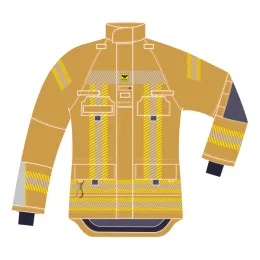 Einsatzjacke TH ASSISTANCE, Modell 001, gold