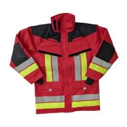 Einsatzjacke Advanced, rot, Reflex sipi/silber