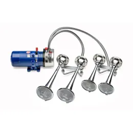 Martin-Horn Anlage mit 4 Trichtern