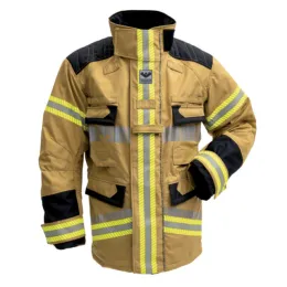 Einsatzjacke IGNIS WTR, gold/schwarzblau, ohne Rückenflausch