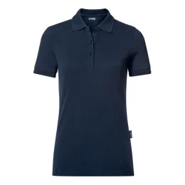 Damen Poloshirt, navy